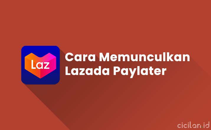 Cara Memunculkan Lazada Paylater